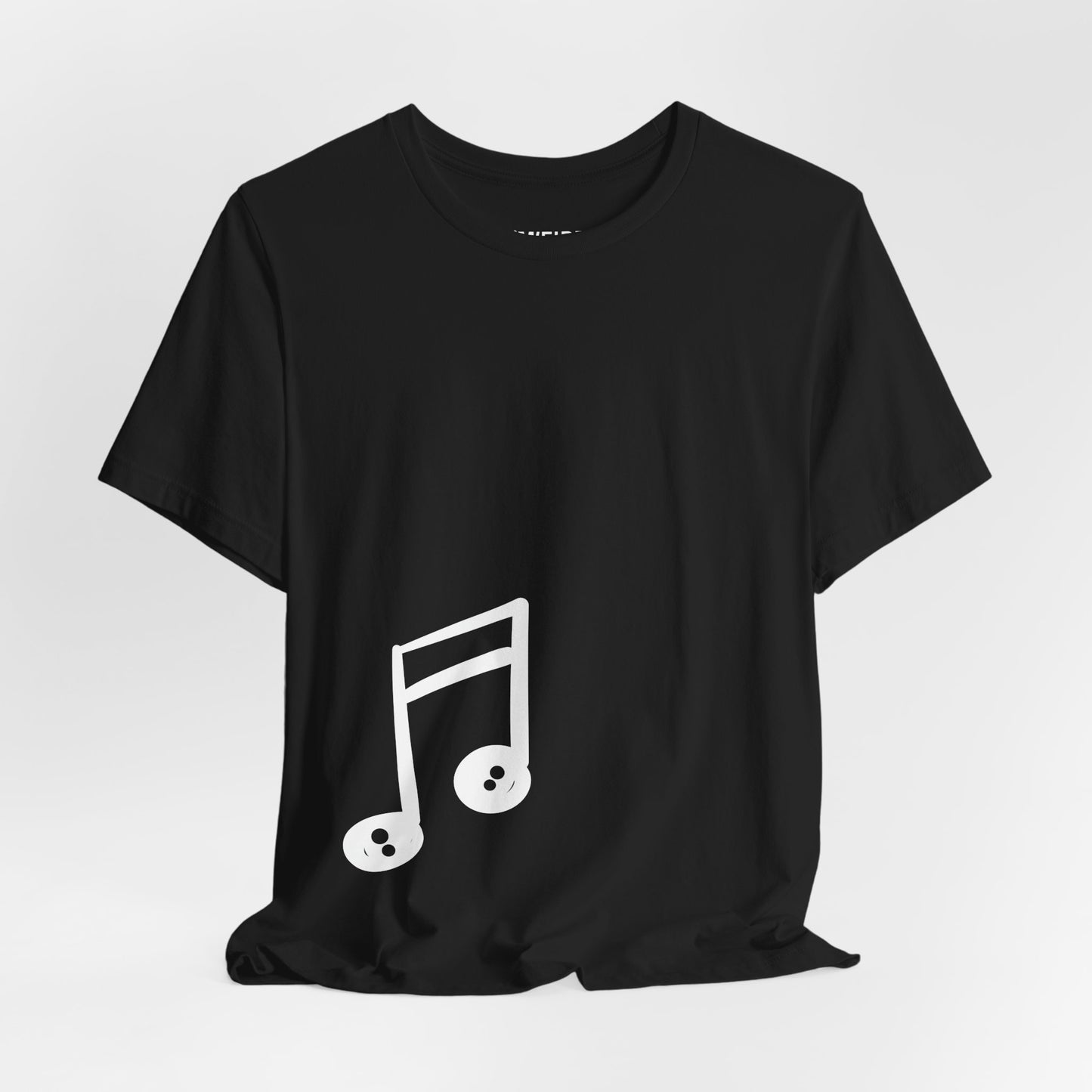 iMWEIRD Offset Musical T - Night Black