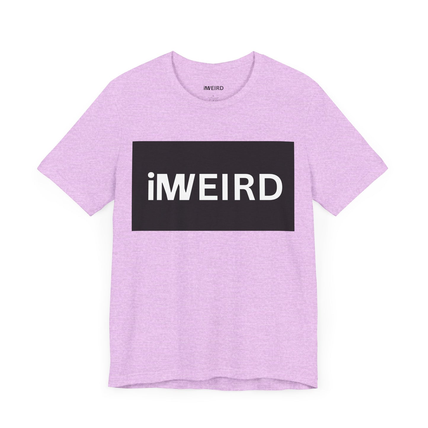 iMWEIRD Contrast T - Heather Lilac