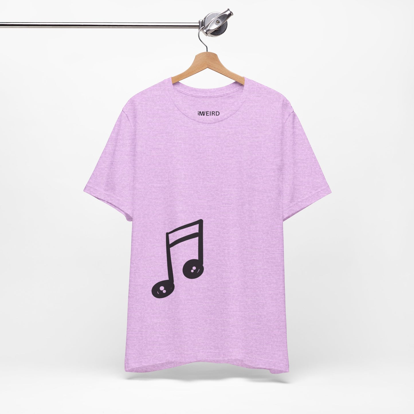 iMWEIRD Offset Musical T - Heather Lilac