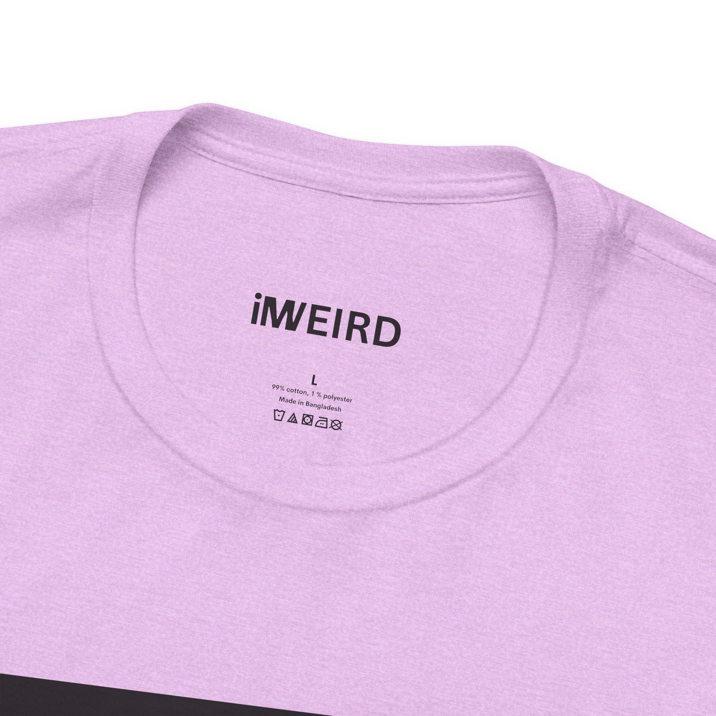 iMWEIRD Contrast T - Heather Lilac