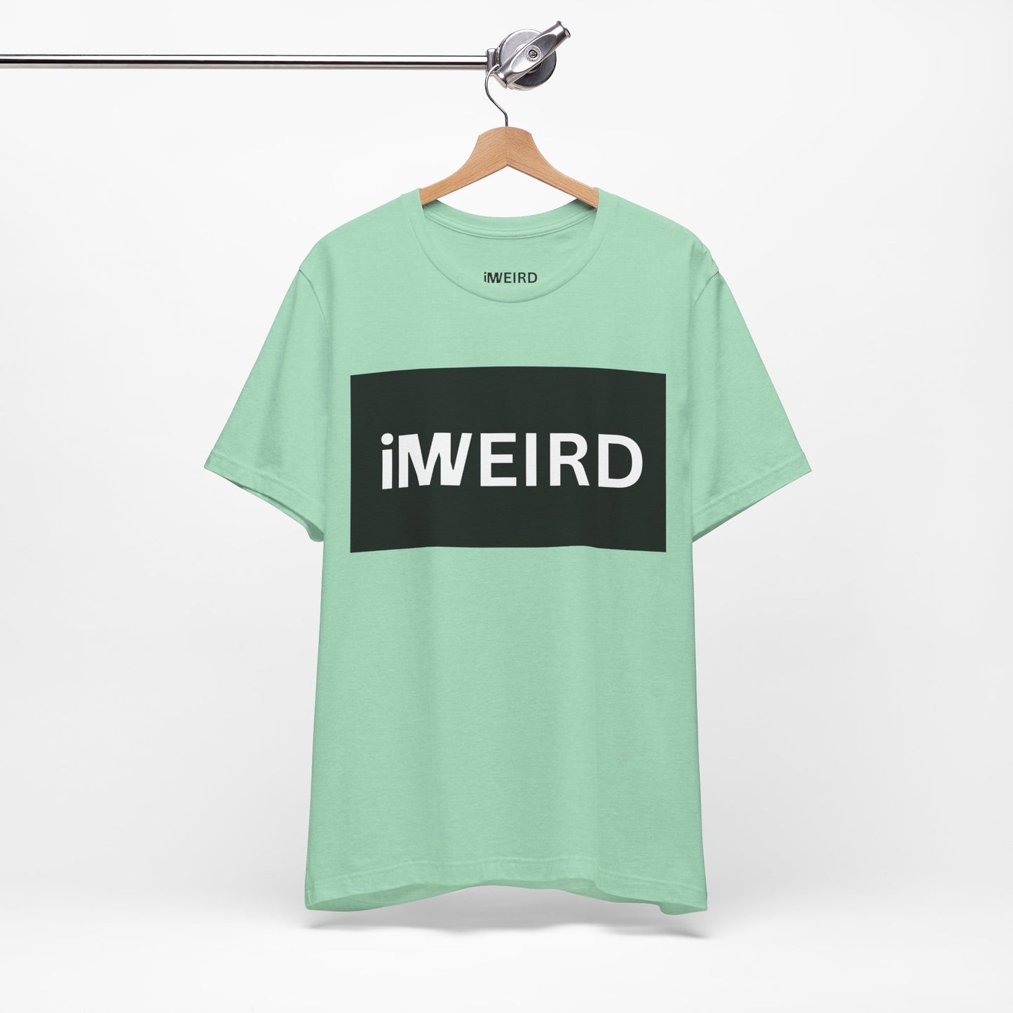 iMWEIRD Contrast T - Heather Mint