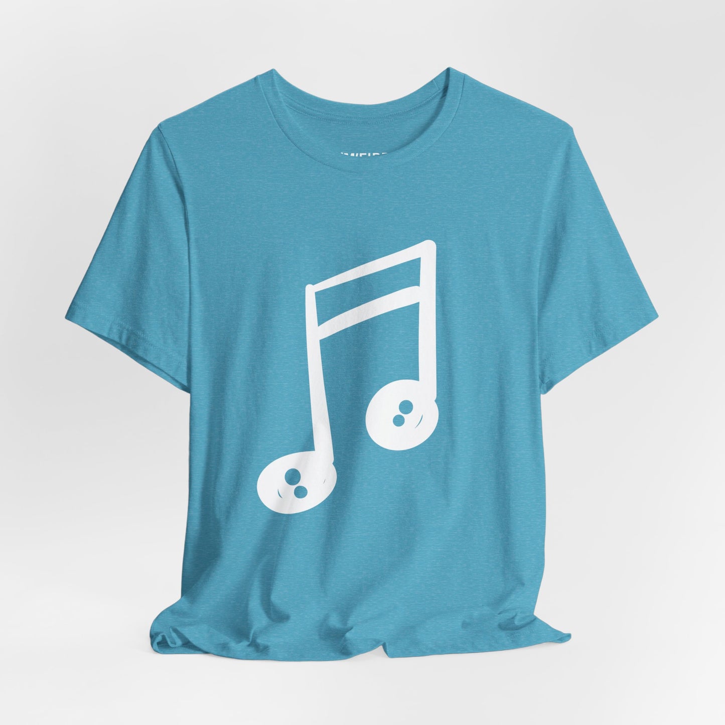 iMWEIRD Loud Musical T - Heather Aqua