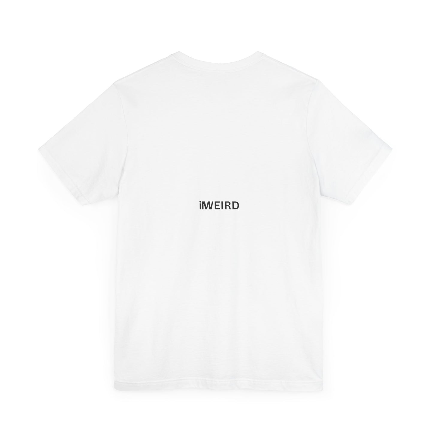 iMWEIRD Offset Musical T - Ice White