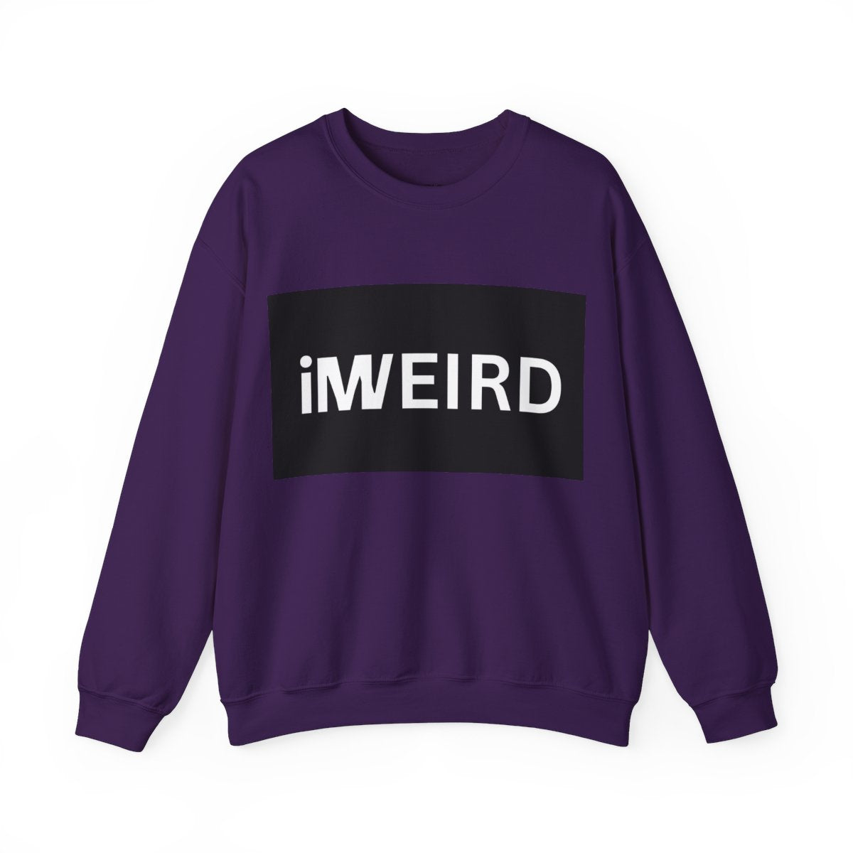 iMWEIRD 4 EYED Musical Note Sweater - Space Purple