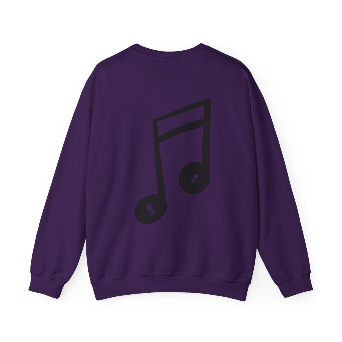 iMWEIRD 4 EYED Musical Note Sweater - Space Purple