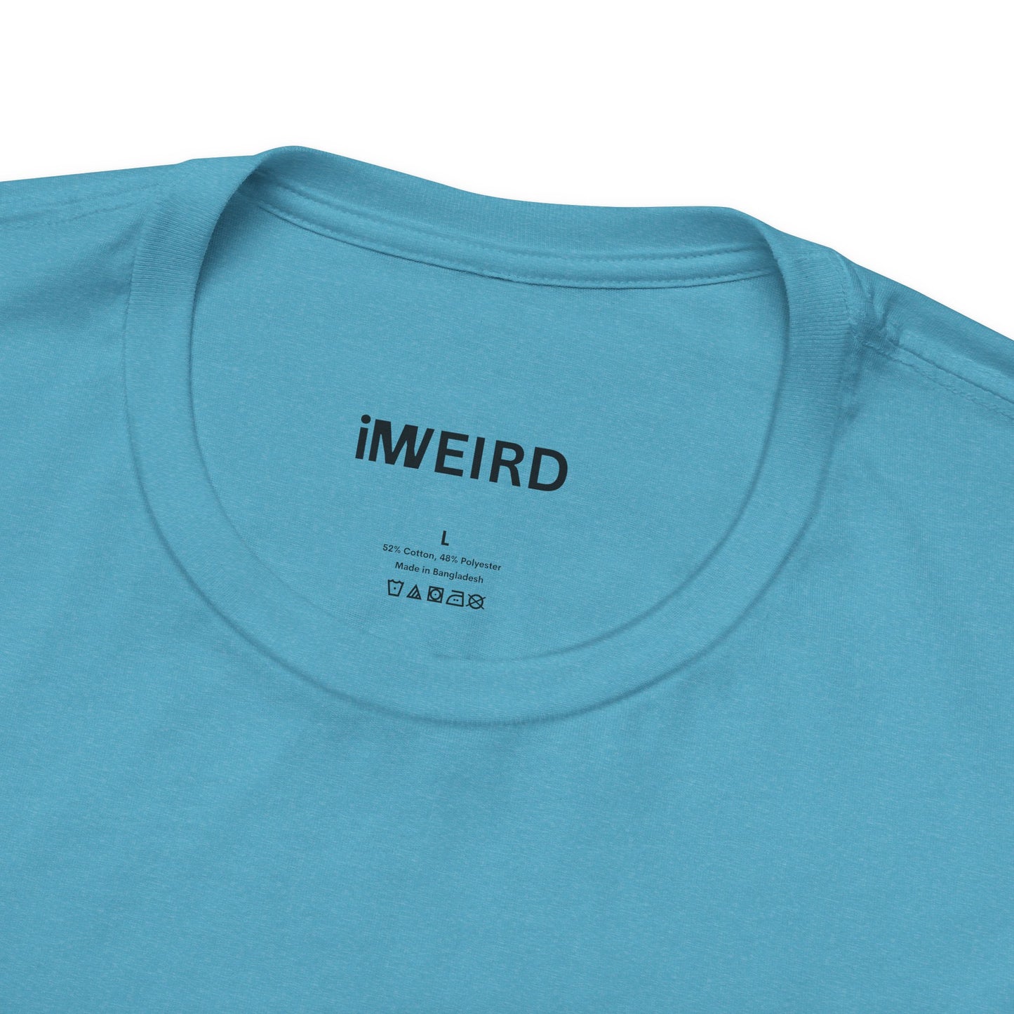 iMWEIRD comfort T - Heather Aqua