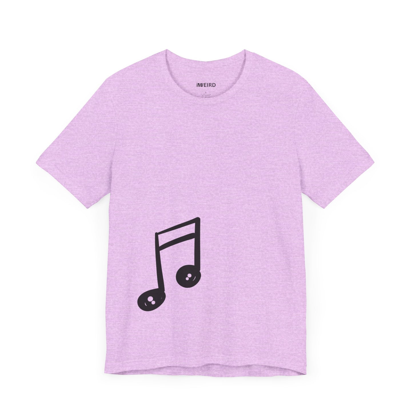 iMWEIRD Offset Musical T - Heather Lilac