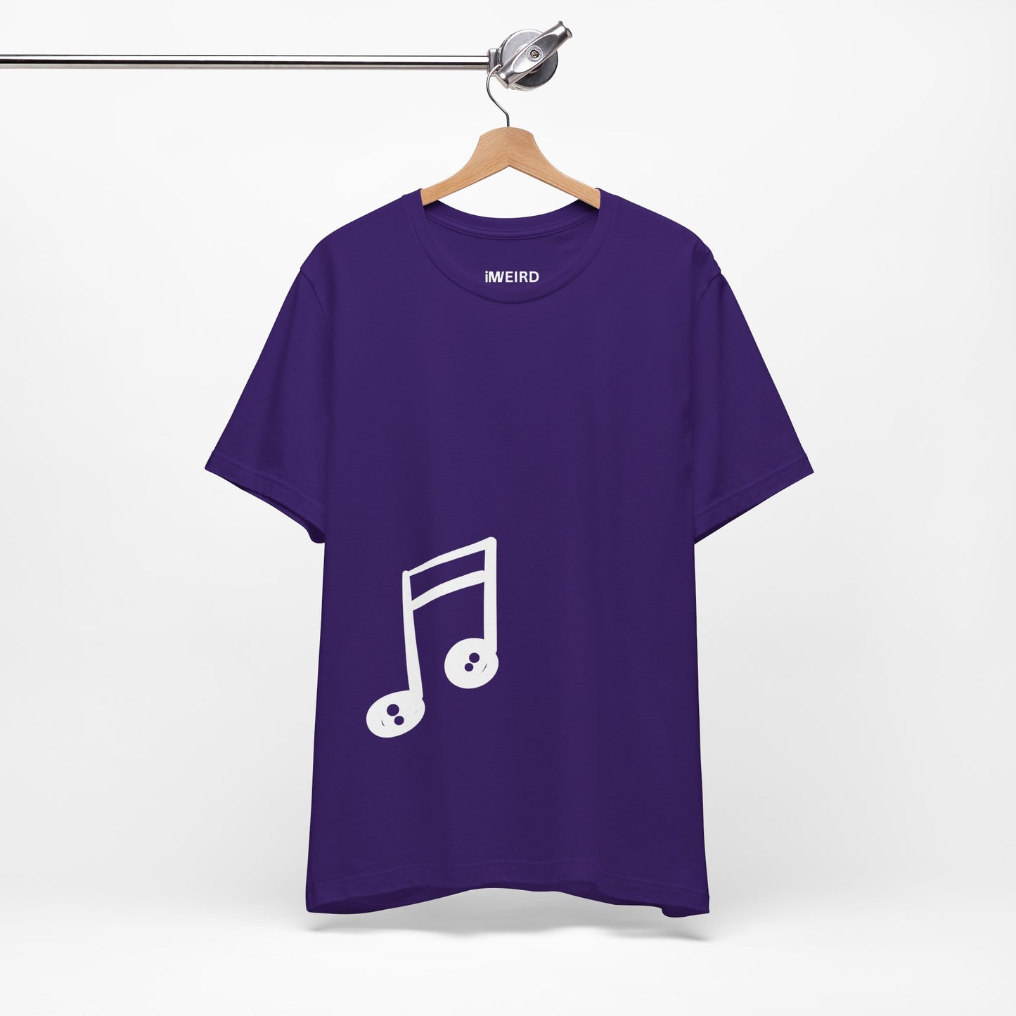 iMWEIRD Offset Musical T - Dark Purple