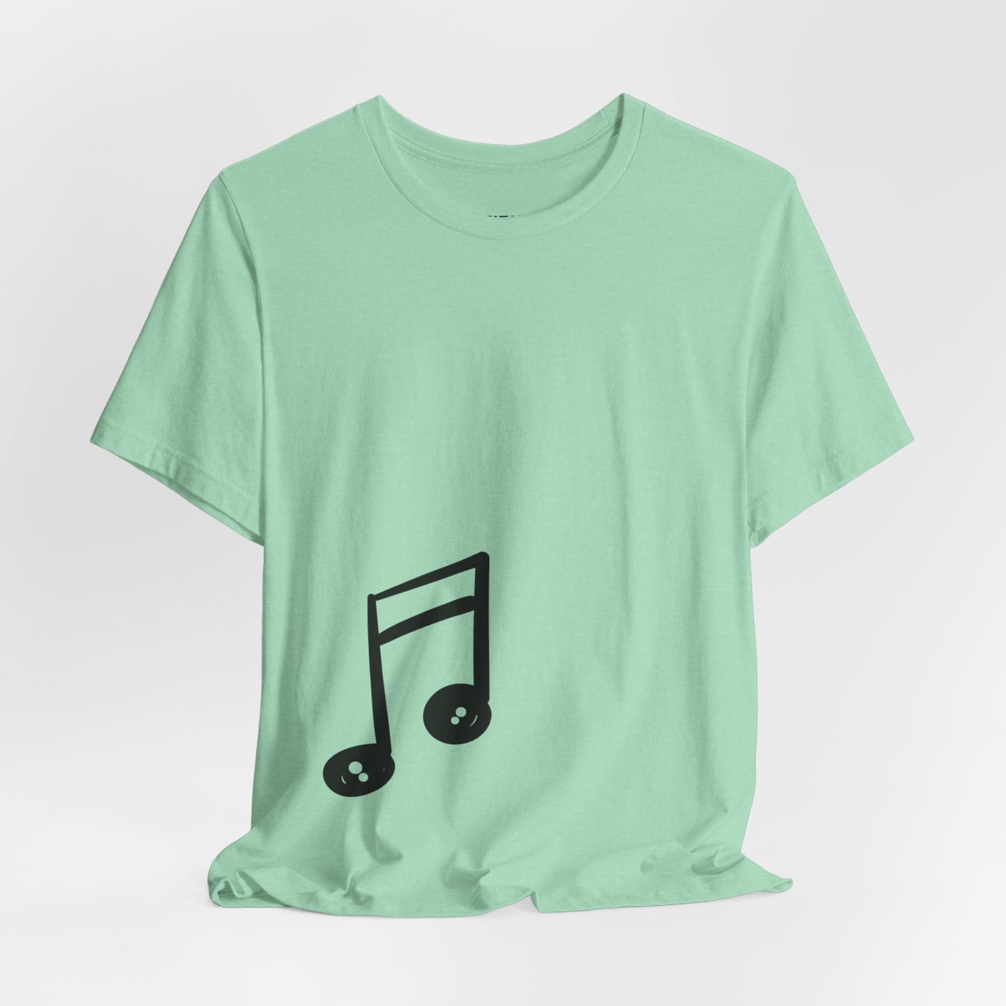iMWEIRD Offset Musical T - Heather Mint