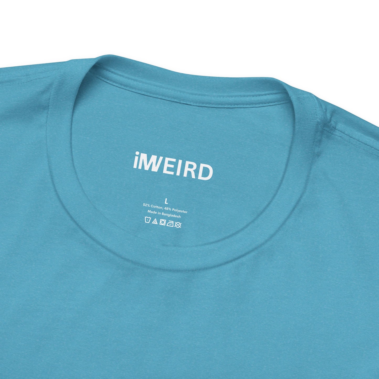 iMWEIRD Loud Musical T - Heather Aqua