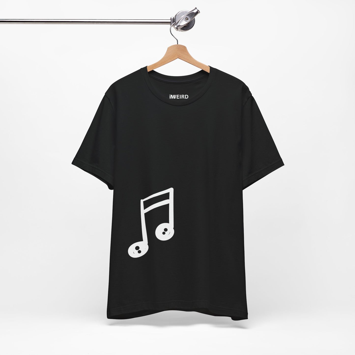 iMWEIRD Offset Musical T - Night Black