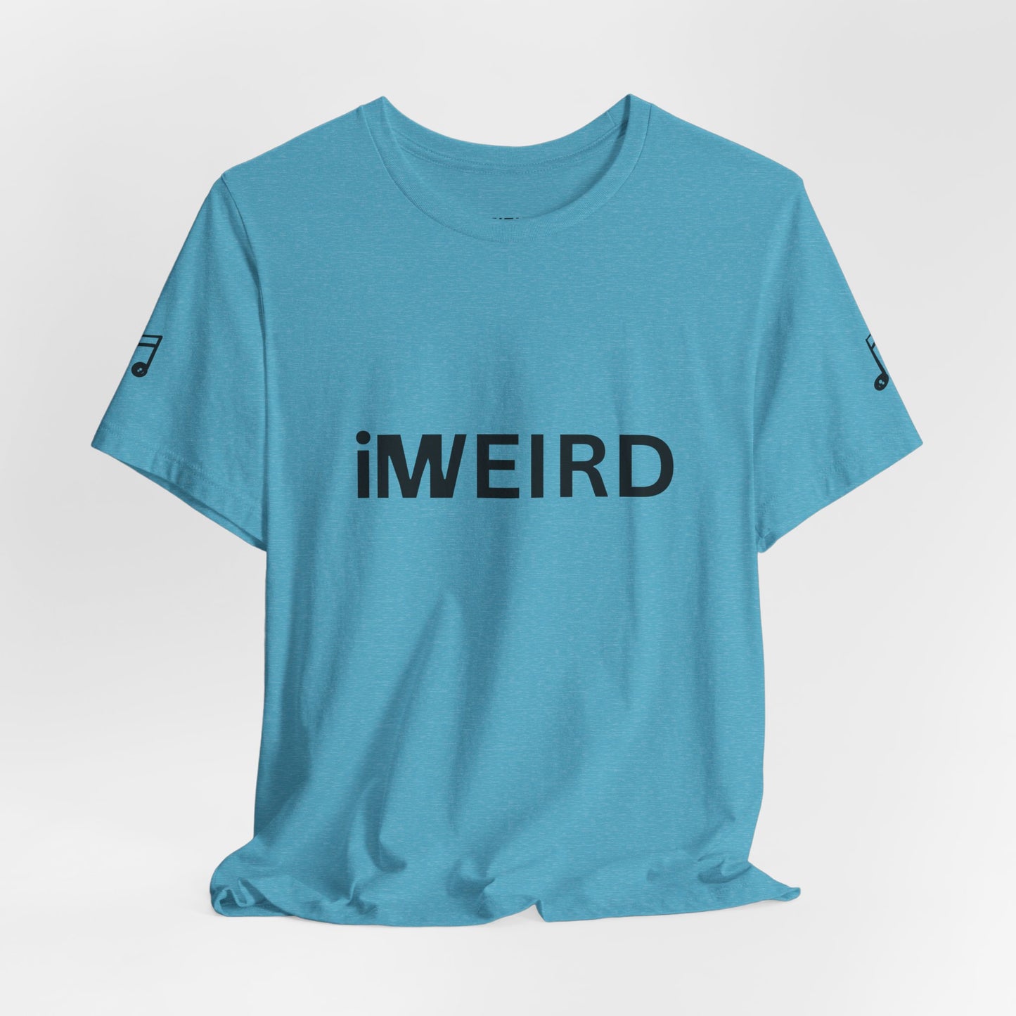 iMWEIRD comfort T - Heather Aqua