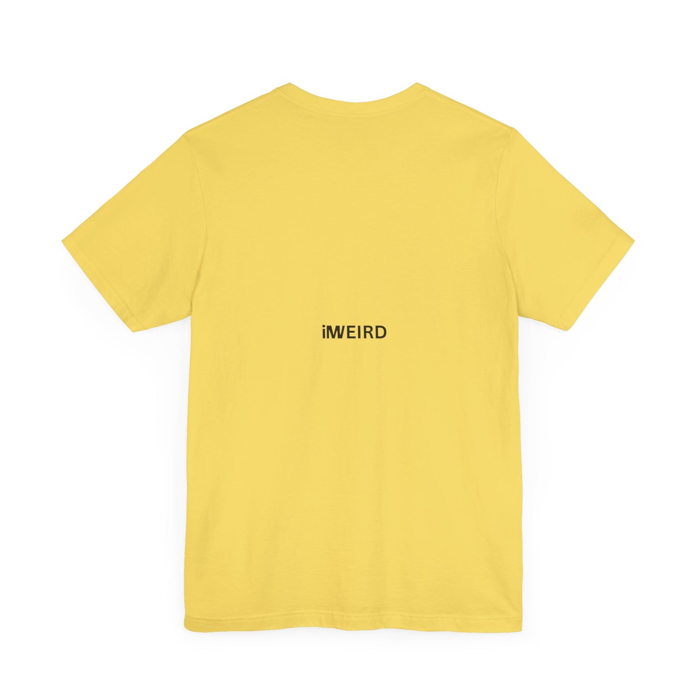iMWEIRD Offset Musical T - Maize Yellow