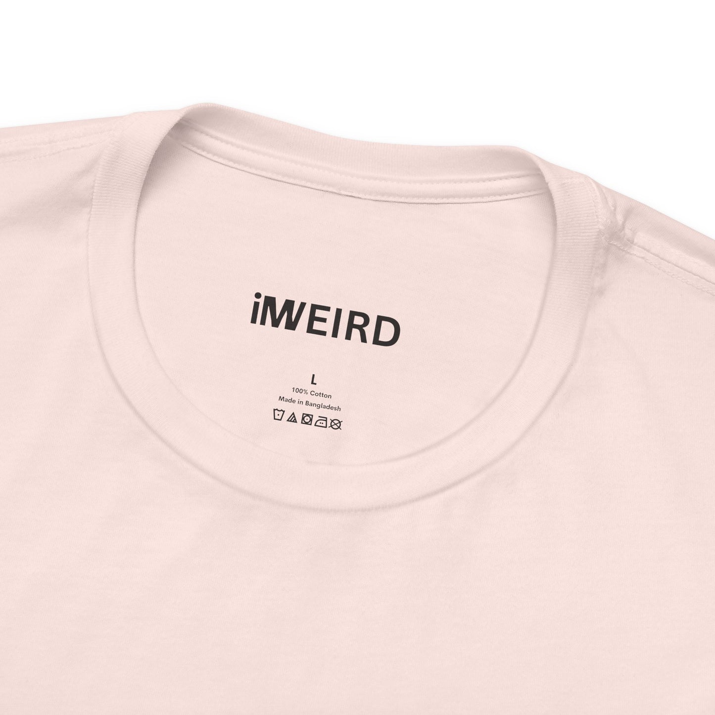 iMWEIRD Offset Musical T - Soft Pink