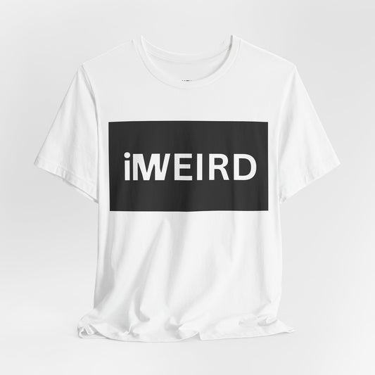 iMWEIRD Contrast T - Ice White