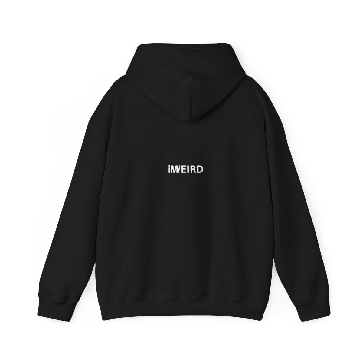 iMWEIRD 4 EYED Musical Note Hoodie - Night Black