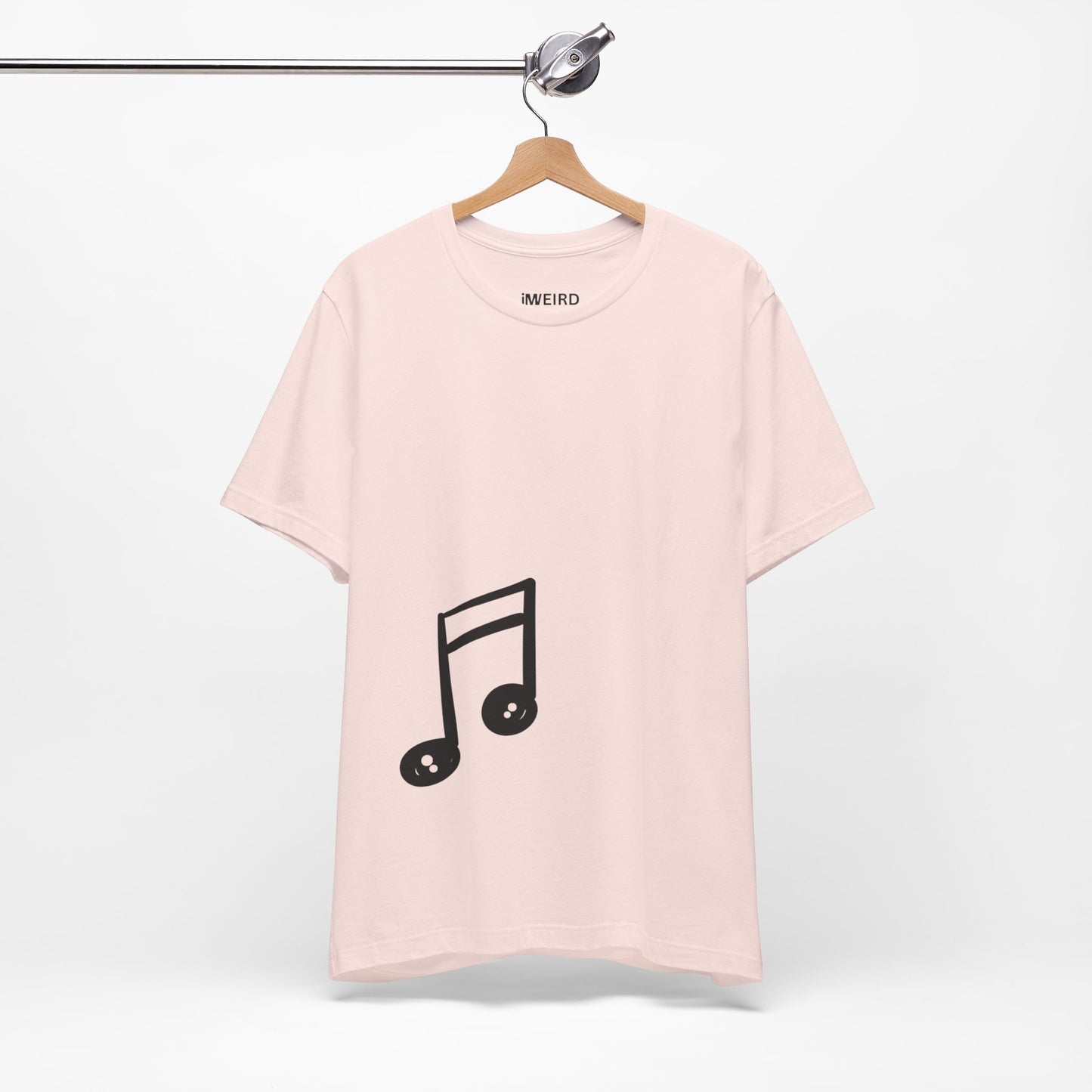 iMWEIRD Offset Musical T - Soft Pink