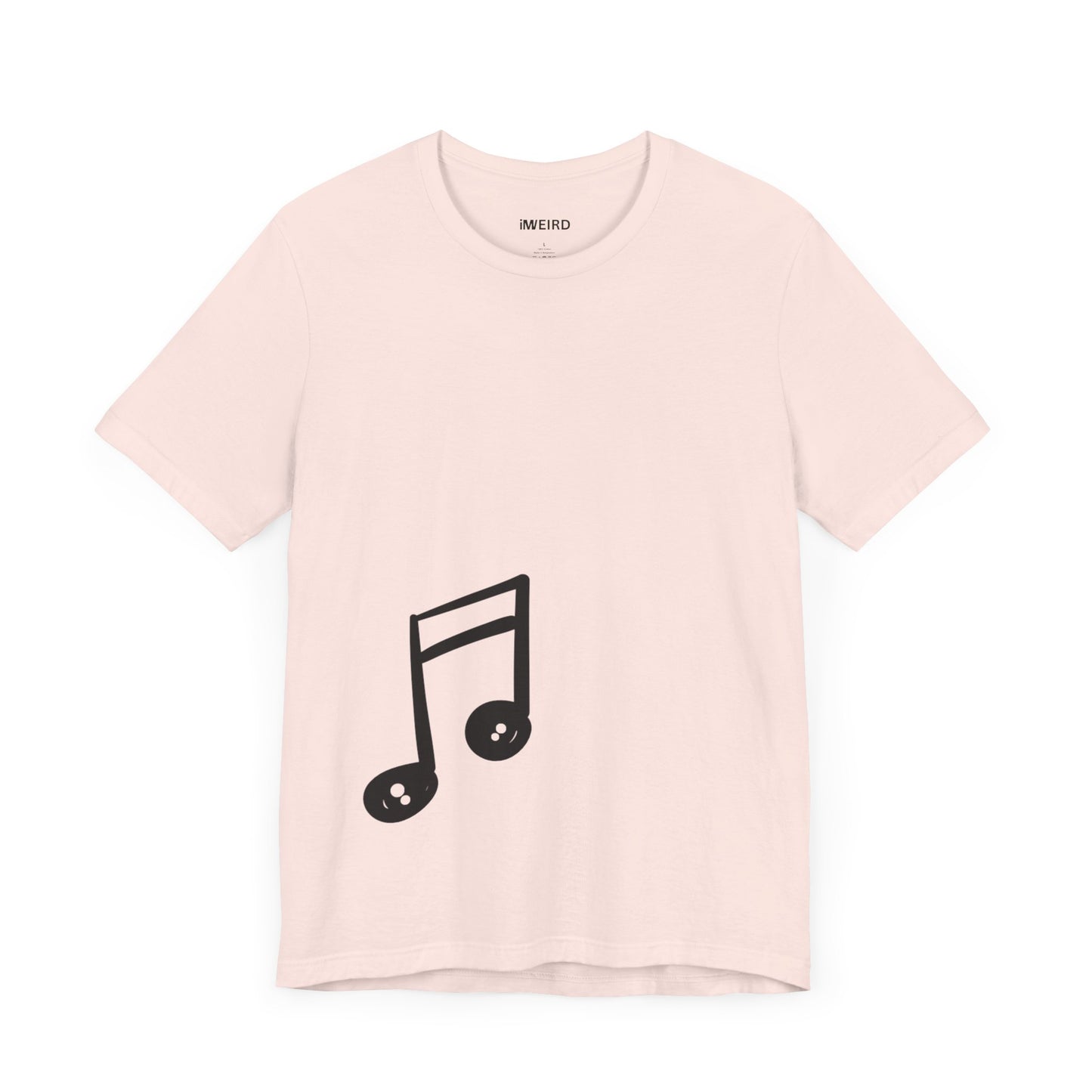 iMWEIRD Offset Musical T - Soft Pink
