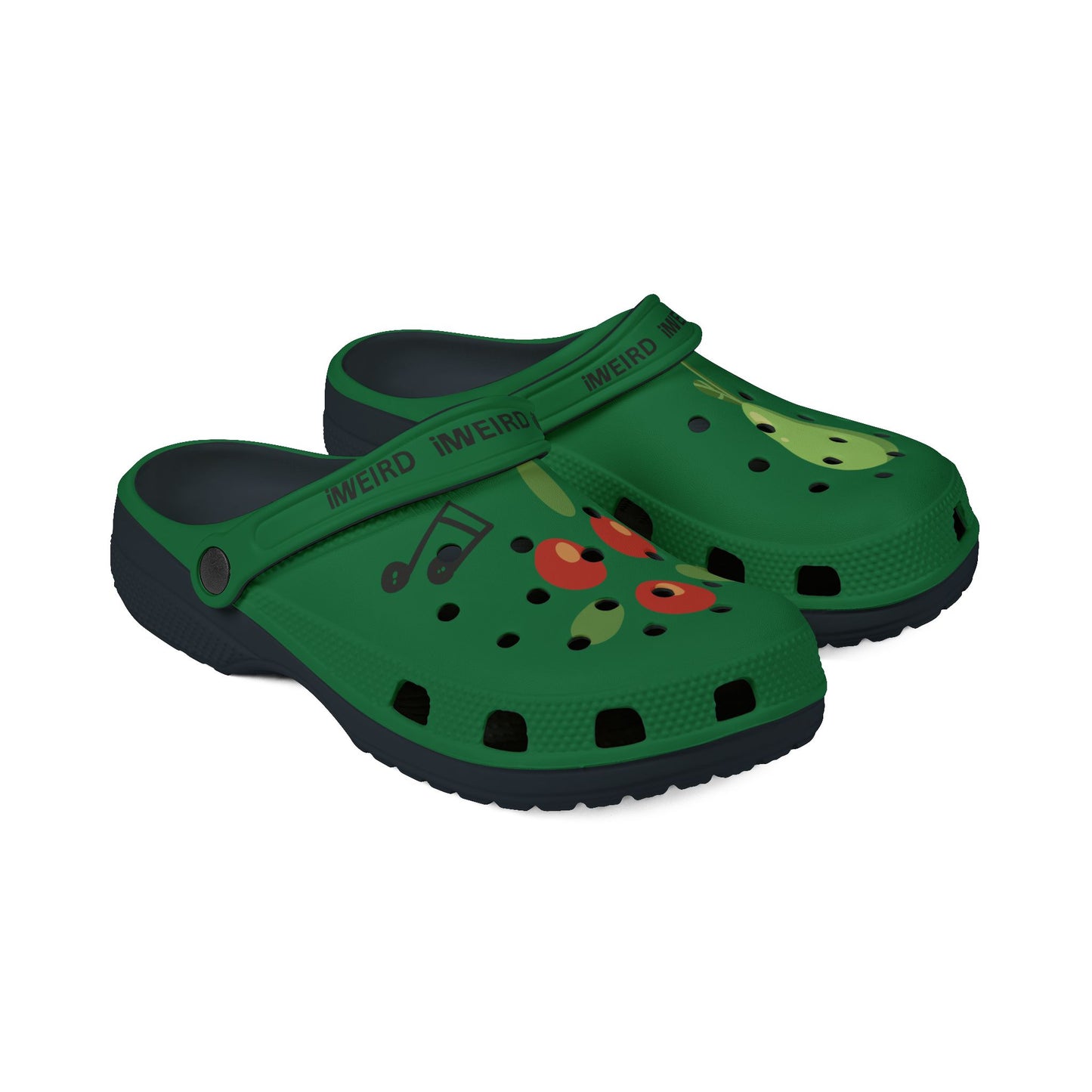 iMWEIRD Lightweight Foam Clogs - Dark Green