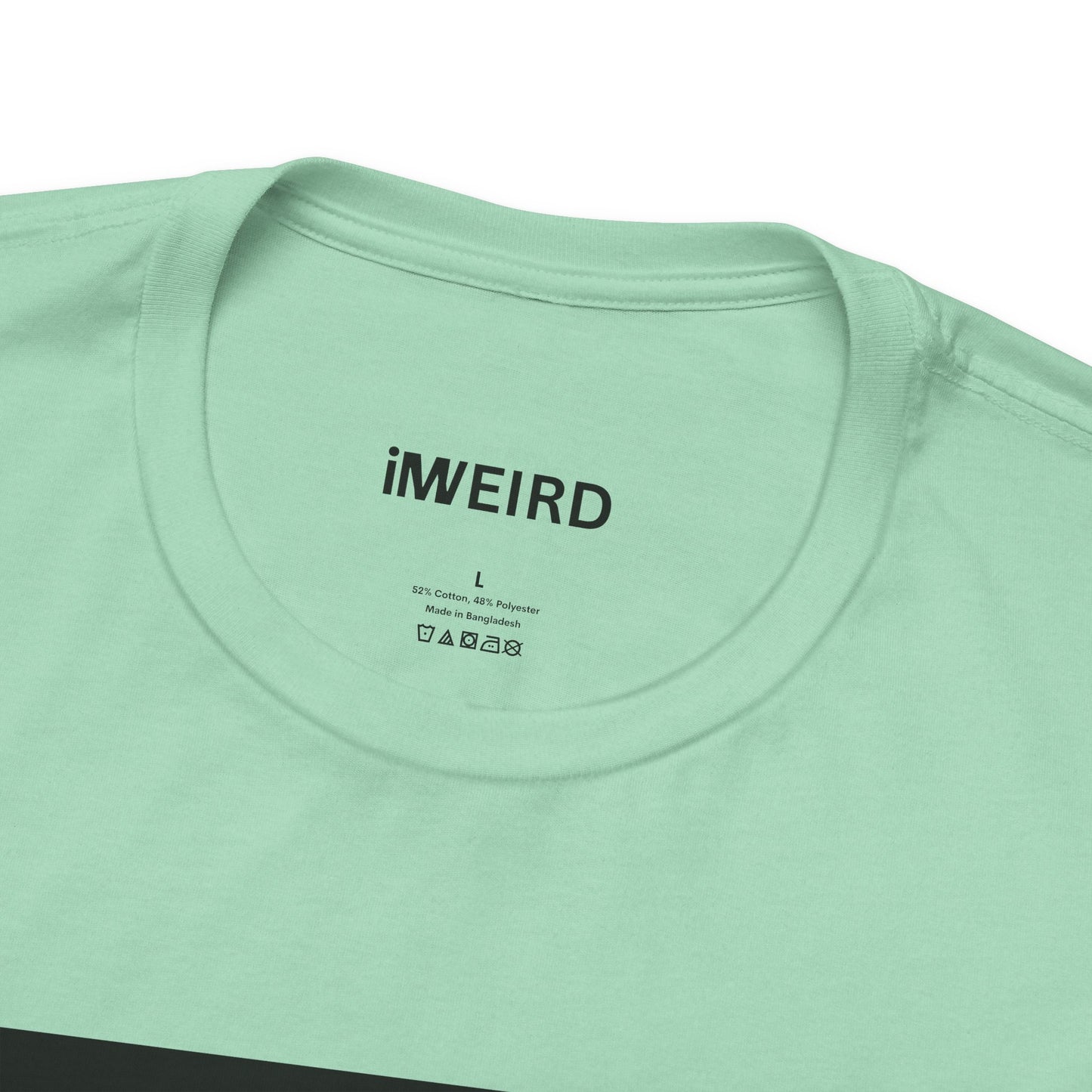 iMWEIRD Contrast T - Heather Mint