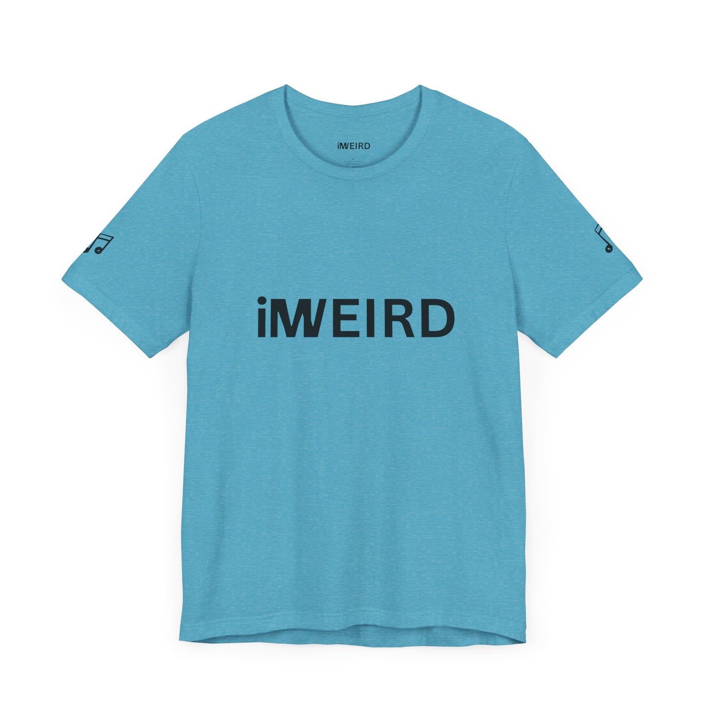 iMWEIRD comfort T - Heather Aqua
