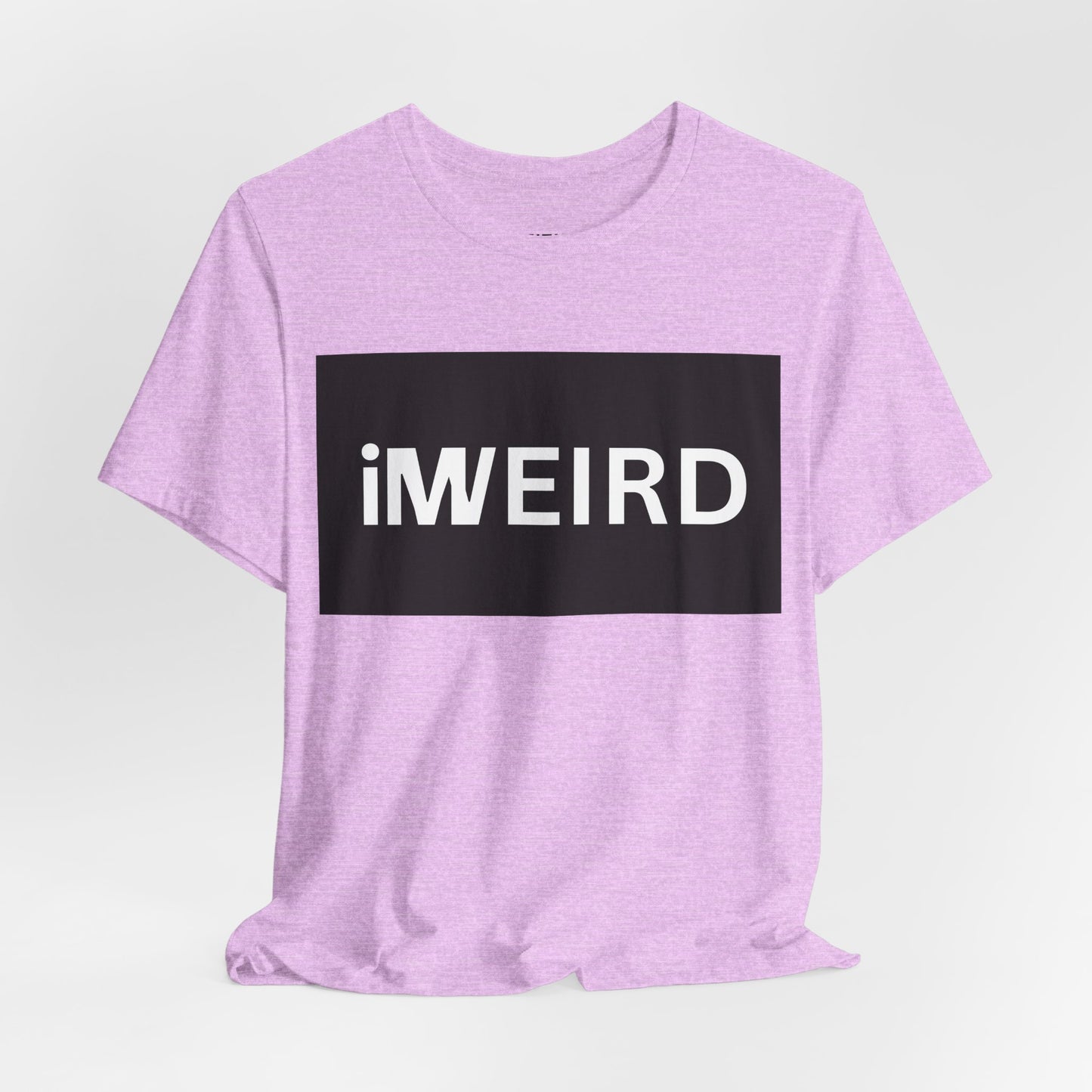 iMWEIRD Contrast T - Heather Lilac