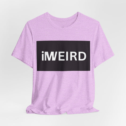 iMWEIRD Contrast T - Heather Lilac